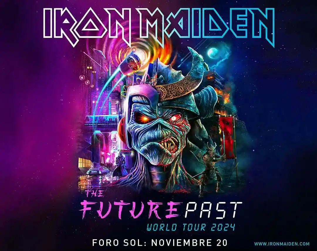 Poster del evento Iron Maiden