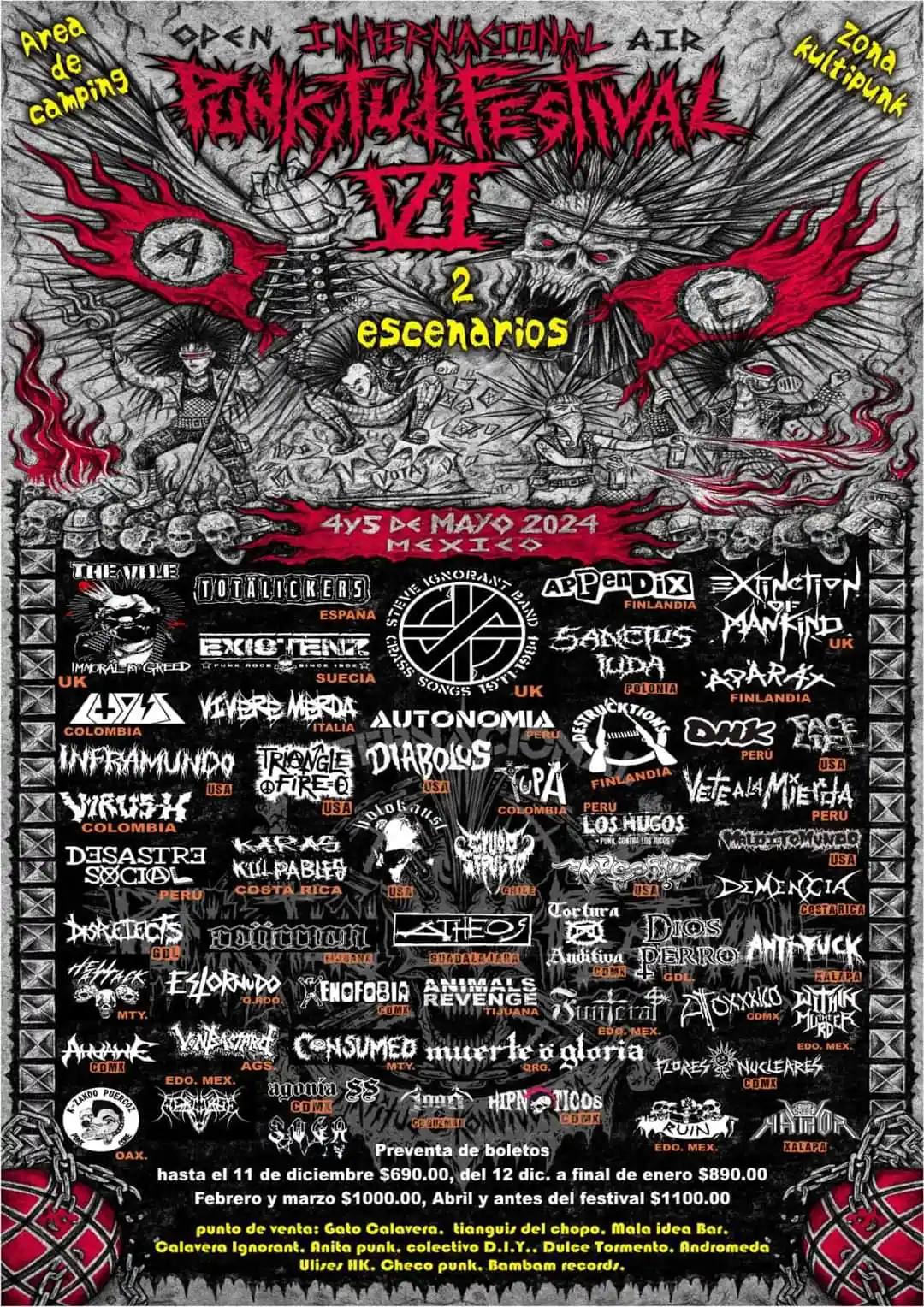 Poster del evento Festival PUNKYTUD VI